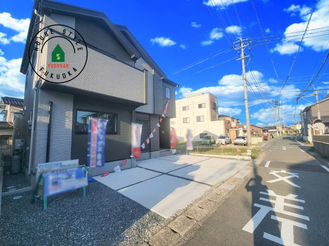 福津市西福間3丁目第2-1棟（1号棟）　の前面道路含む現地写真|見学の時間などお気軽にお問い合わせ下さい。