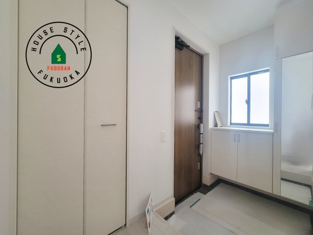 糟屋郡須恵町大字旅石第5-２棟（1号棟）　の防犯設備|二重ロックでしっかり防犯対策ができます。