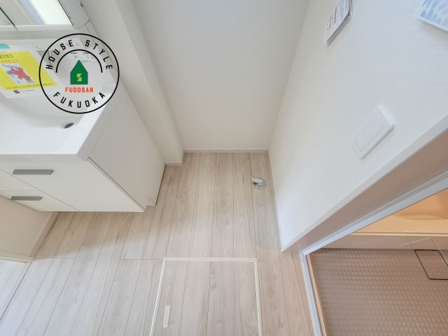 福岡市南区老司5丁目第5-1棟（1号棟）　のランドリースペース|ランドリースペースとなります。広々して有効的にご使用できます。 