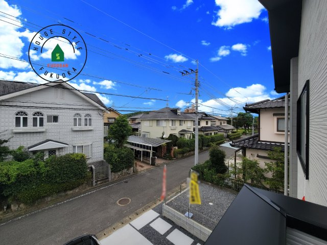 筑紫野市筑紫駅前通2丁目第1-1棟（1号棟）　の展望|窓から緑が見える物件も魅力的です。