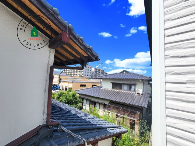 福岡市西区福重3丁目第4-2棟（1号棟）　の展望|窓から緑が見える物件も魅力的です。