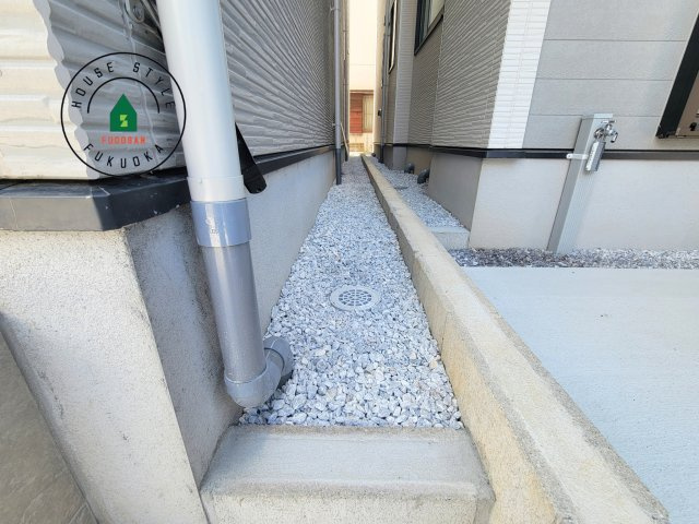 福岡市西区福重3丁目第4-2棟（2号棟）　の庭|お庭で自由な時間を過ごせます。