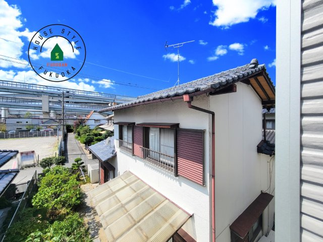 福岡市西区福重3丁目第4-2棟（2号棟）　の展望|窓から緑が見える物件も魅力的です。