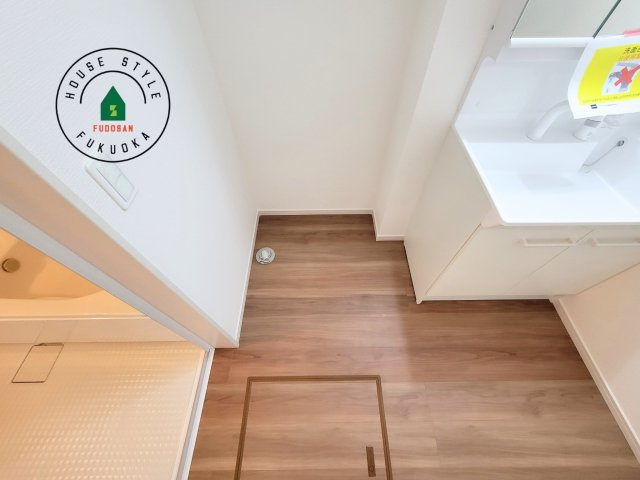 福岡市西区福重3丁目第4-2棟（2号棟）　のランドリースペース|ランドリースペースとなります。広々して有効的にご使用できます。 