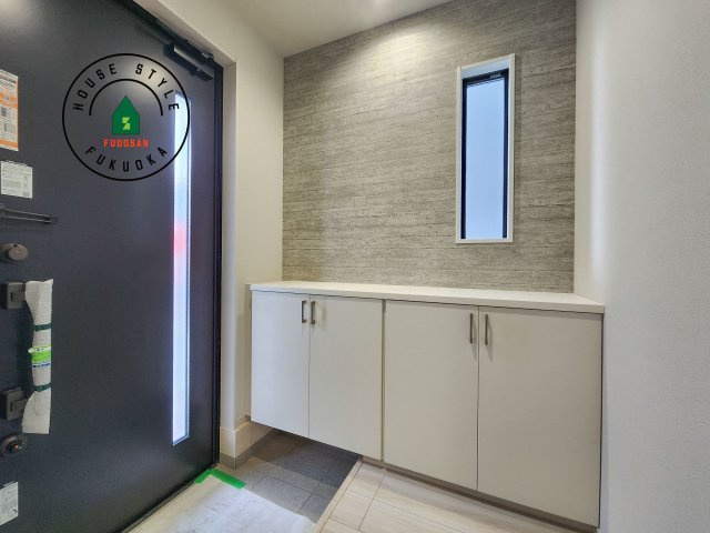 福岡市東区八田3丁目第3-2棟（2号棟）　の内観：施工例|二重ロックでしっかり防犯対策ができます。