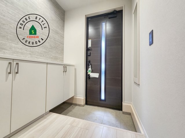 福岡市西区小戸3丁目第6-3棟（2号棟）　の防犯設備|二重ロックでしっかり防犯対策ができます。