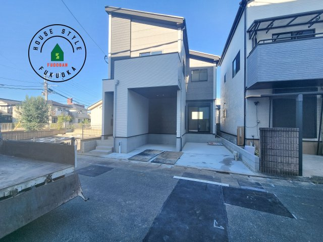 春日市千歳町2丁目第2-1棟（1号棟）　の外観|デザイン性のある外観です。