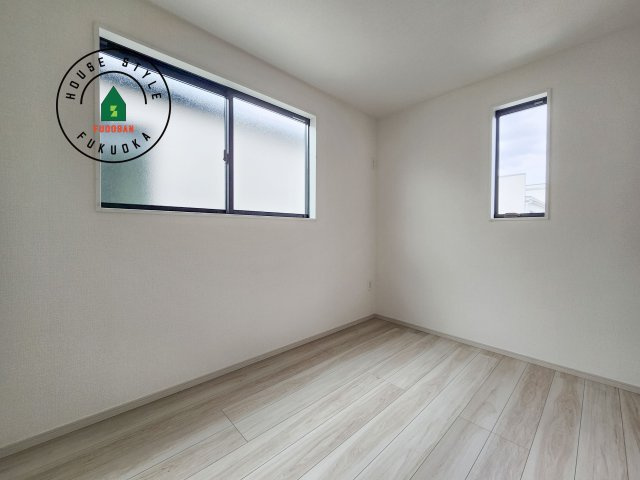 春日市春日原北町5丁目第1-2棟（2号棟）　の和室|将来的に、琉球畳を引きまして和室風にすることも可能です。