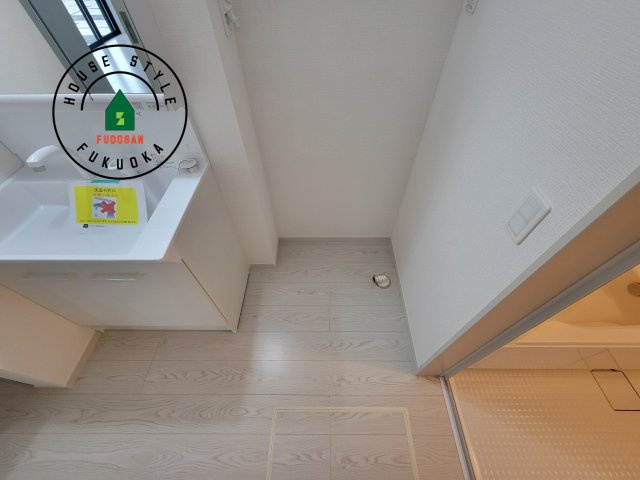 福岡市東区土井2丁目第3-4棟（1号棟）　のランドリースペース|ランドリースペースとなります。広々して有効的にご使用できます。 