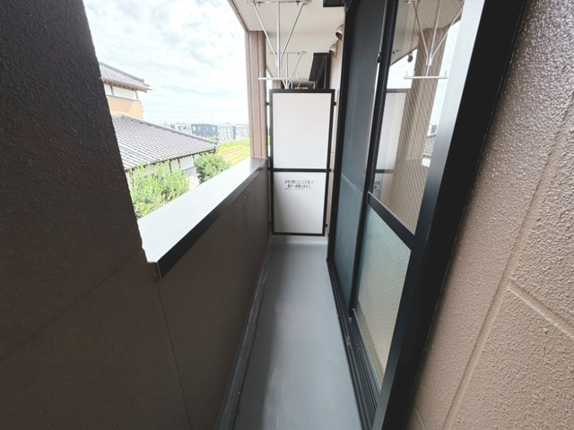 シティルミナスⅦのバルコニー