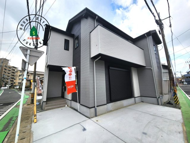 福岡市城南区長尾4丁目第2-4棟（4号棟）の外観|デザイン性のある外観です。