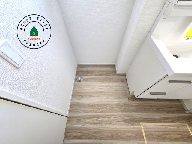 福岡市南区皿山1丁目第6-2棟（1号棟）　の内観：施工例|ランドリースペースとなります。広々して有効的にご使用できます。 