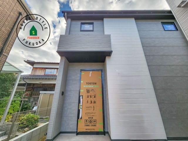 福岡市南区皿山1丁目第6-2棟（2号棟）　の外観：施工例|おでかけの時も帰った時も、「我が家」を最初に感じでもらえる素敵な空間に。