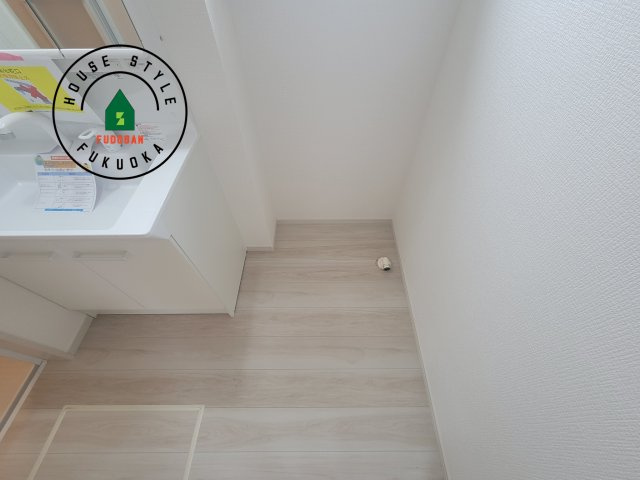 糟屋郡須恵町新原第1-1棟（1号棟）　のランドリースペース|ランドリースペースとなります。広々して有効的にご使用できます。 