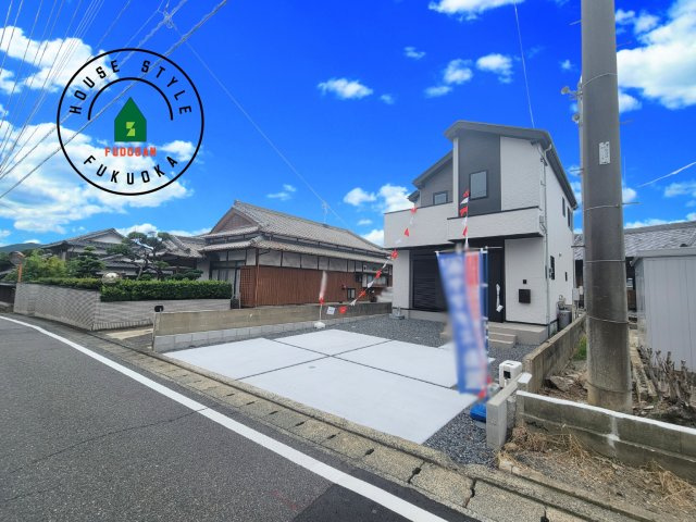 糟屋郡須恵町新原第1-1棟（1号棟）　の前面道路含む現地写真|見学の時間などお気軽にお問い合わせ下さい。