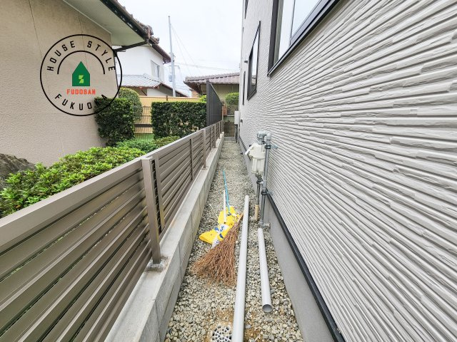 福岡市西区石丸3丁目第5-1棟（1号棟）　の庭|お庭で自由な時間を過ごせます。