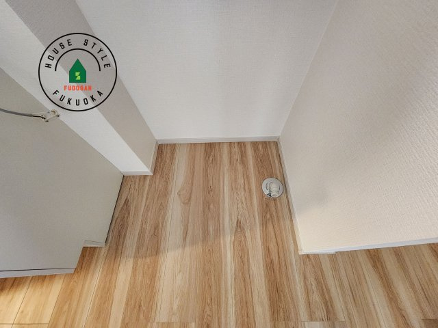 福岡市西区石丸3丁目第5-1棟（1号棟）　のランドリースペース|ランドリースペースとなります。広々して有効的にご使用できます。 