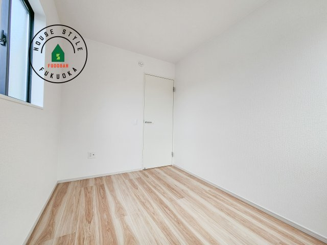 福岡市西区石丸3丁目第5-1棟（1号棟）　の和室|将来的に、琉球畳を引きまして和室風にすることも可能です。