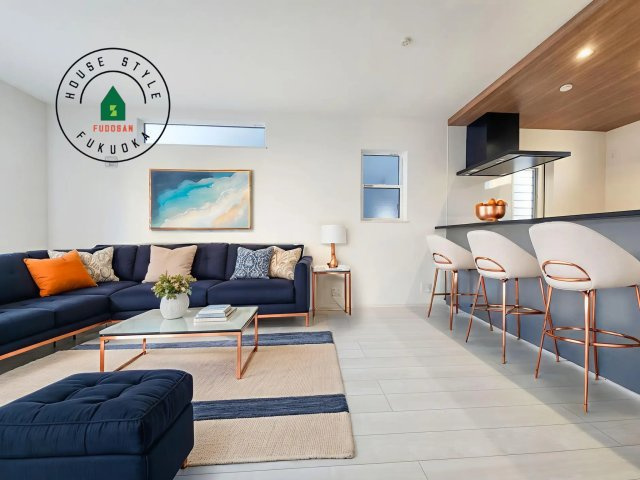 糟屋郡宇美町神武原1丁目第1-3棟（2号棟）　の居間・リビング|多くの時間を過すことになるリビングだからこそ、いつも穏やかな空間・解放感が味わえ毎日が充実します。