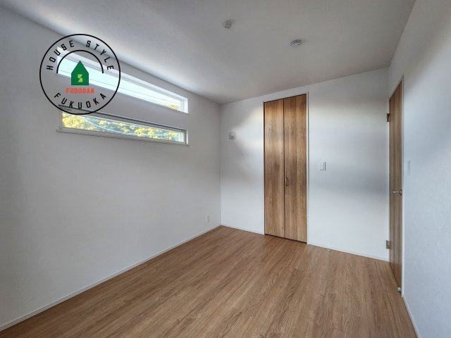 糟屋郡宇美町神武原1丁目第1-3棟（3号棟）　の洋室|柔らかい陽光が差し込む明るいお部屋を演出する設計。彩光の取れる窓が気持ちの良いお部屋を創り上げます。