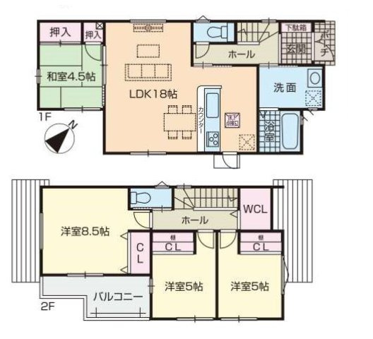 糟屋郡宇美町神武原1丁目第1-3棟（3号棟）　