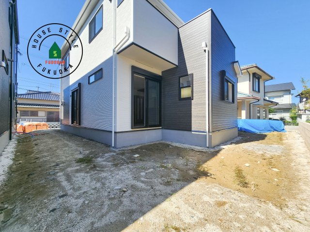 福岡市西区上山門2丁目第2-2棟（1号棟）　の外観|デザイン性のある外観です。