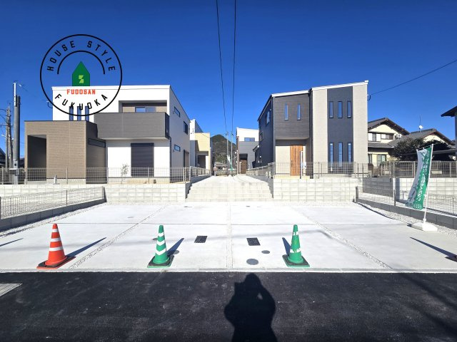 福津市宮司4丁目第4-4棟（2号棟）　の前面道路含む現地写真|見学の時間などお気軽にお問い合わせ下さい。