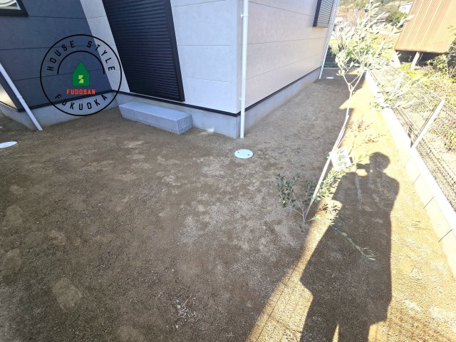 福津市宮司4丁目第4-4棟（3号棟）　の庭|お庭で自由な時間を過ごせます。