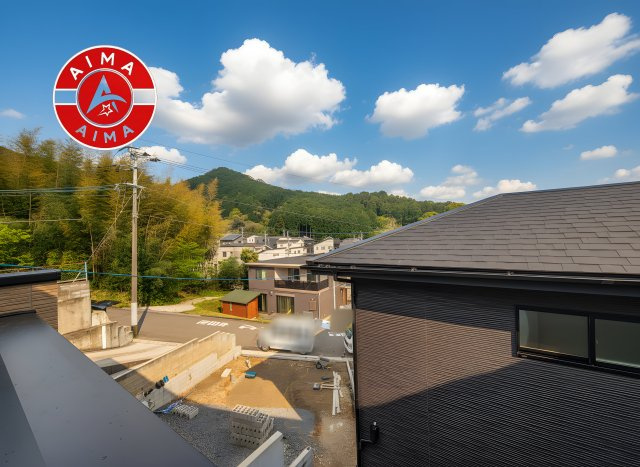 糟屋郡篠栗町中央6丁目第2-3棟（1号棟）の展望|窓から緑が見える物件も魅力的です。