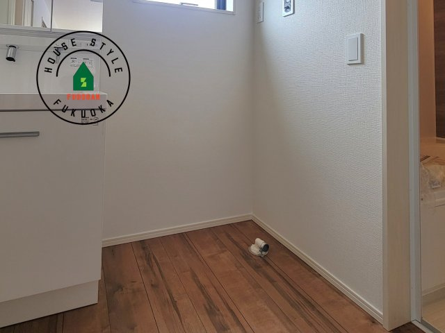 糟屋郡篠栗町中央6丁目第2-3棟（2号棟）のランドリースペース|ランドリースペースとなります。広々して有効的にご使用できます。 