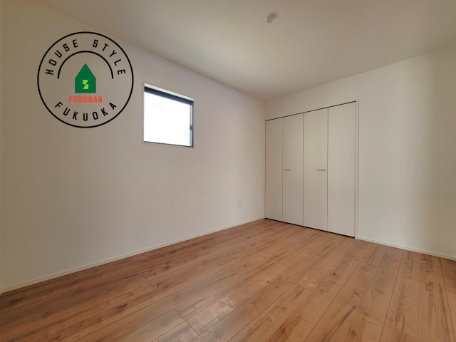 糟屋郡篠栗町中央6丁目第2-3棟（2号棟）の内観：施工例|将来的に、琉球畳を引きまして和室風にすることも可能です。