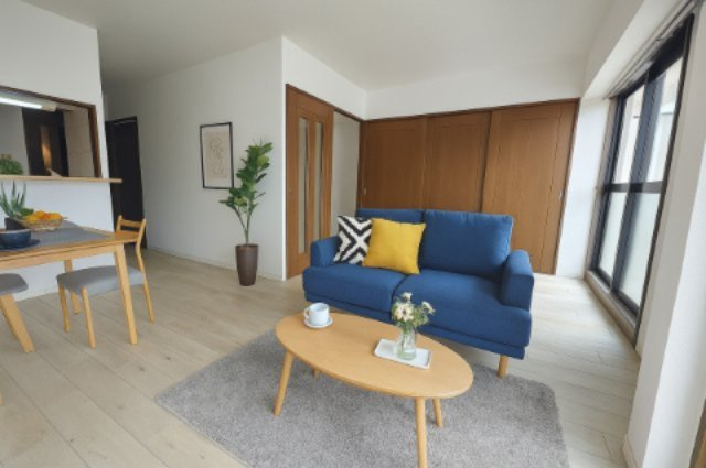 ドルチェ富貴ノ台N棟の居間・リビング|CGによるイメージになります。