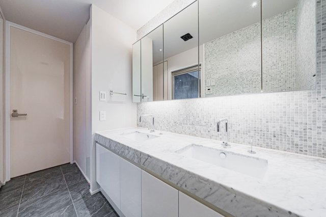 パークコート赤坂ザタワーの洗面所