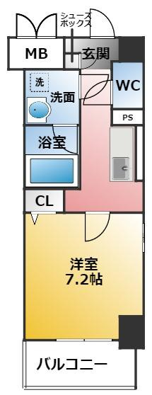 メイプル岩塚本通の間取り