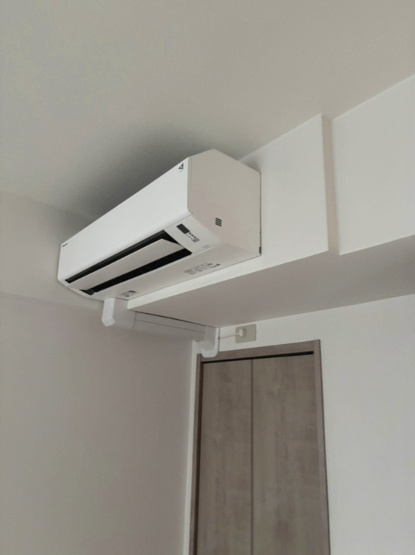 【設備】 | ライオンズガーデン薬園台 | エアコン1台サービスで取付けました!