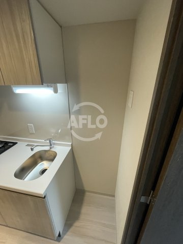 クレストコート靭公園THE CLASSのキッチン|クレストコート靭公園THE CLASS　冷蔵庫置き場