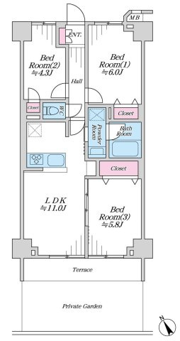 綱島ダイヤモンドマンションの画像