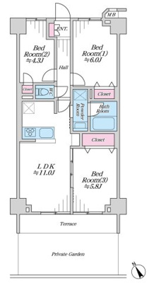 綱島ダイヤモンドマンションの画像
