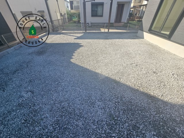 糟屋郡須恵町須恵第20-3棟（3号棟）の庭|お庭で自由な時間を過ごせます。