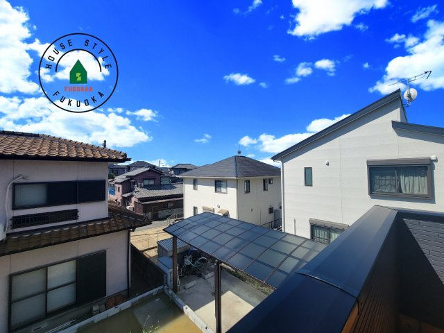 糟屋郡須恵町須恵第20-3棟（3号棟）の展望|窓から緑が見える物件も魅力的です。