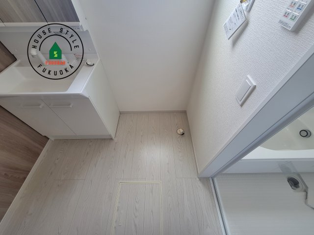 糟屋郡須恵町須恵第20-3棟（3号棟）のランドリースペース|ランドリースペースとなります。広々して有効的にご使用できます。 