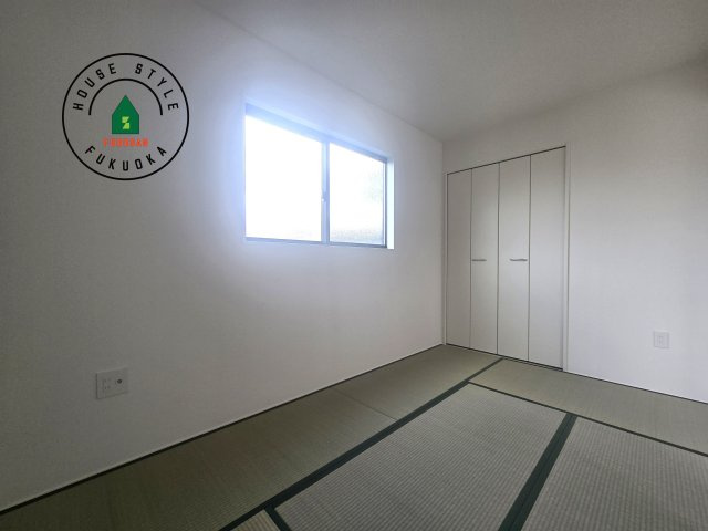 福津市福間南5丁目第6-2棟（1号棟）の内観：施工例|柔らかい畳が心地よい和室