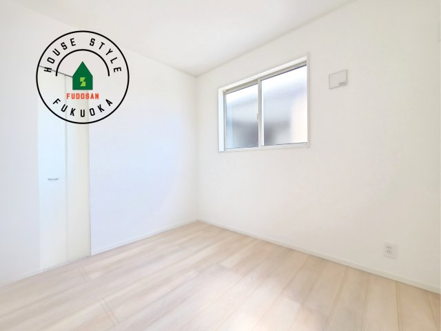 春日市紅葉ケ丘西2丁目第7-2棟（2号棟）の内観：施工例|将来的に、琉球畳を引きまして和室風にすることも可能です。