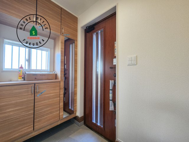 大野城市つつじヶ丘3丁目第1-2棟（1号棟）の防犯設備|二重ロックでしっかり防犯対策ができます。