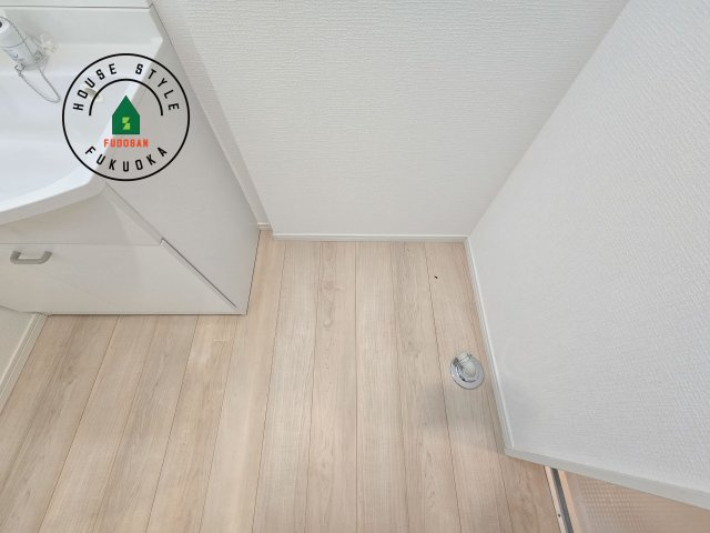 福岡市早良区重留1丁目第7-1棟(１号棟)のランドリースペース|ランドリースペースは広さもたっぷり。