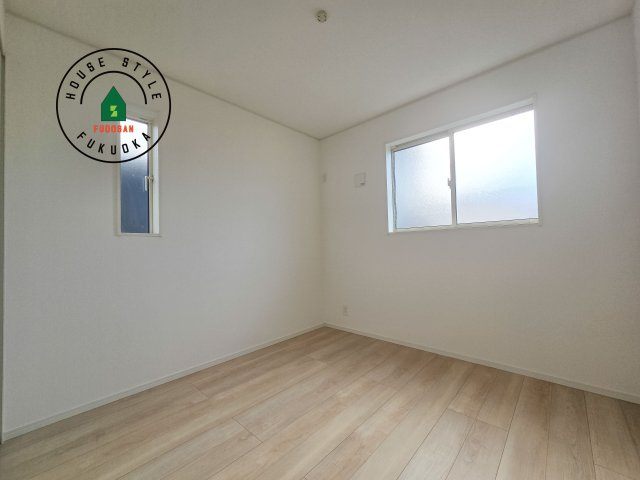 福岡市早良区重留1丁目第7-1棟(１号棟)の和室|将来的に、琉球畳を引きまして和室風にすることも可能です。