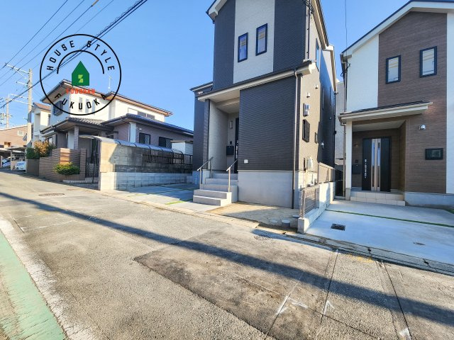 福岡市早良区飯倉2丁目第1-2棟（A号棟）の外観|デザイン性のある外観です。