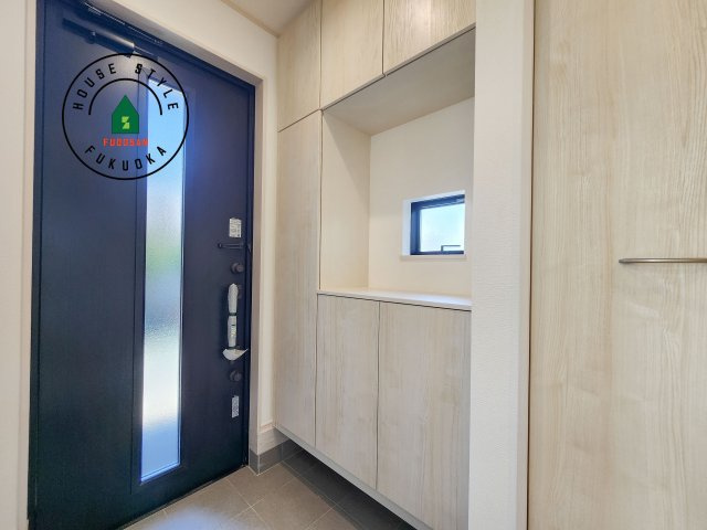 福岡市早良区飯倉2丁目第1-2棟（A号棟）の防犯設備|二重ロックでしっかり防犯対策ができます。