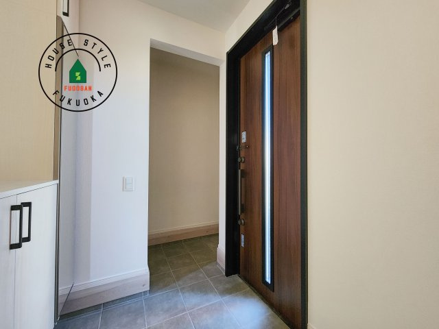 糟屋郡須恵町大字旅石第25-1棟(１号棟)の防犯設備|二重ロックでしっかり防犯対策ができます。