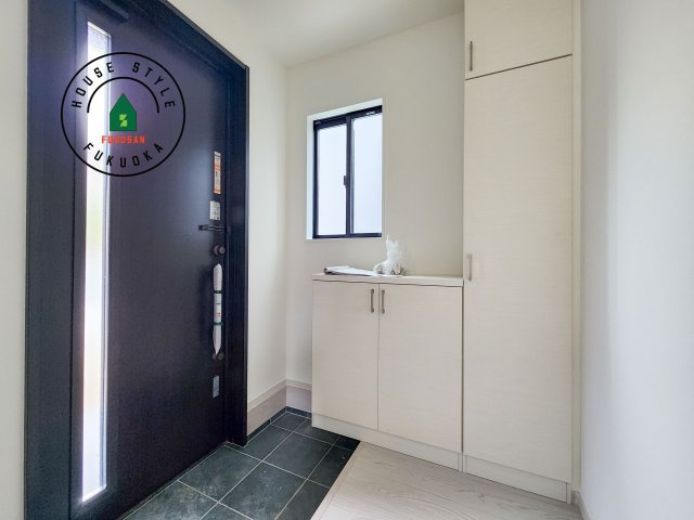 福岡市東区雁の巣1丁目第4-2棟（2号棟）の防犯設備|二重ロックでしっかり防犯対策ができます。